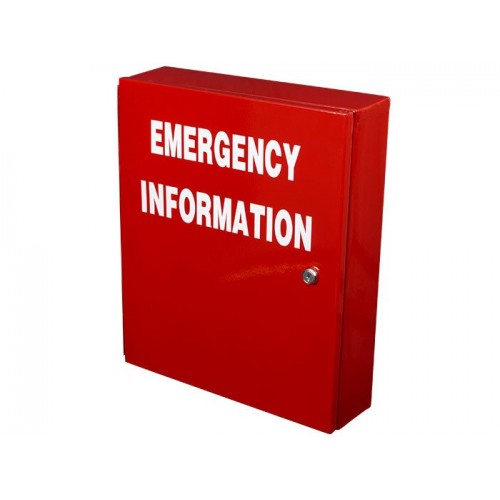 EMERGENCY INFORMATION CABINET